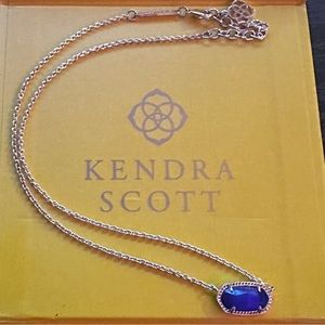 Elisa Pendant Blue Kendra Scott Necklace